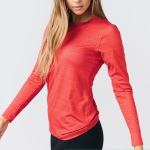 Zyia Active mesh long sleeve tee size XL